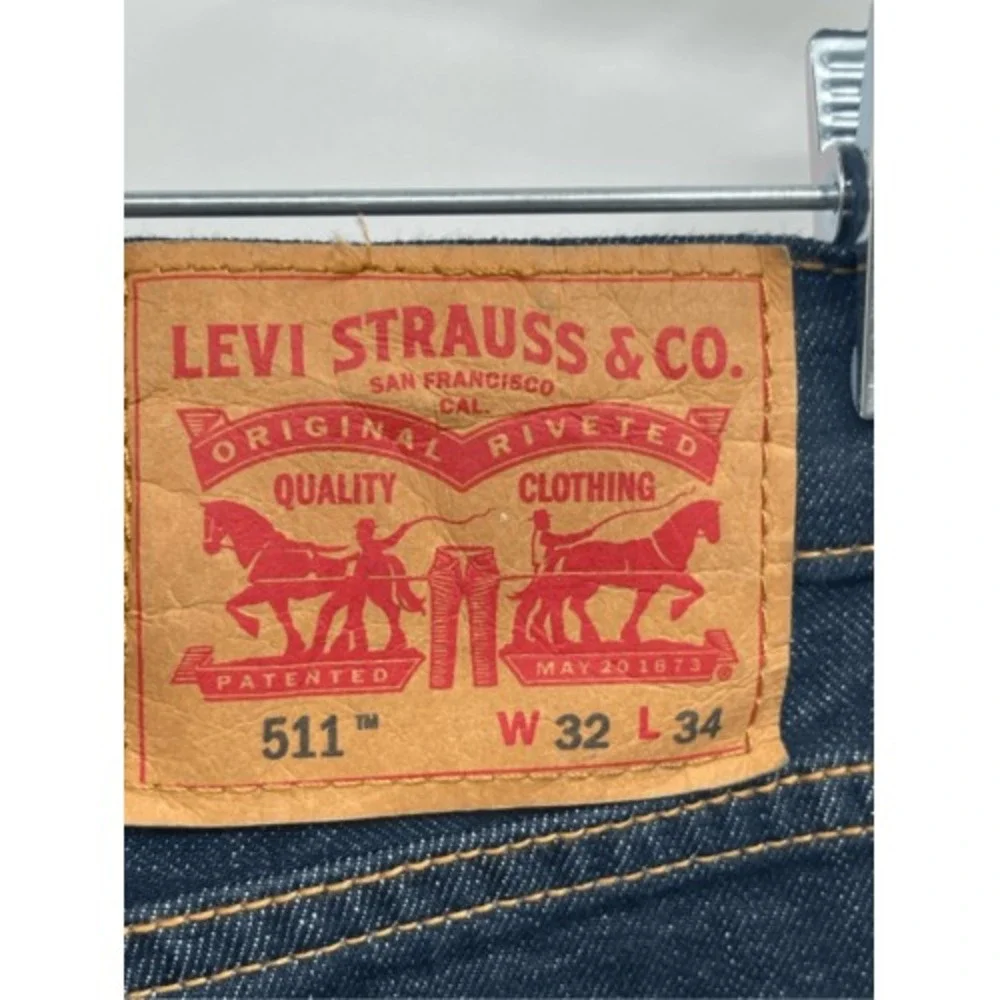 Levi's‎ 511 Jeans Men Size 32x34 Blue Slim Fit